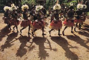 Igbo Dancers celebrating the New Yam