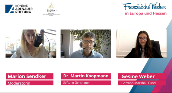 Marion Sendker im Gespräch mit Dr. Martin Koopmann und Gesine Weber