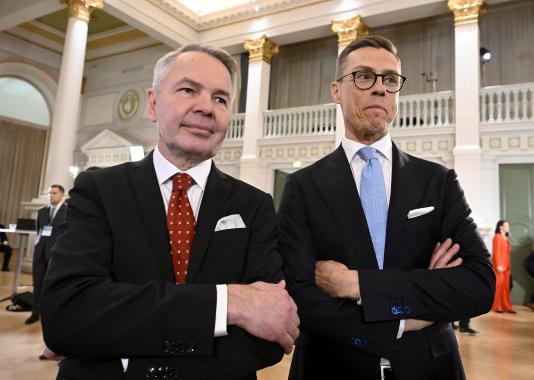 Alexander Stubb und Pekka Haavisto