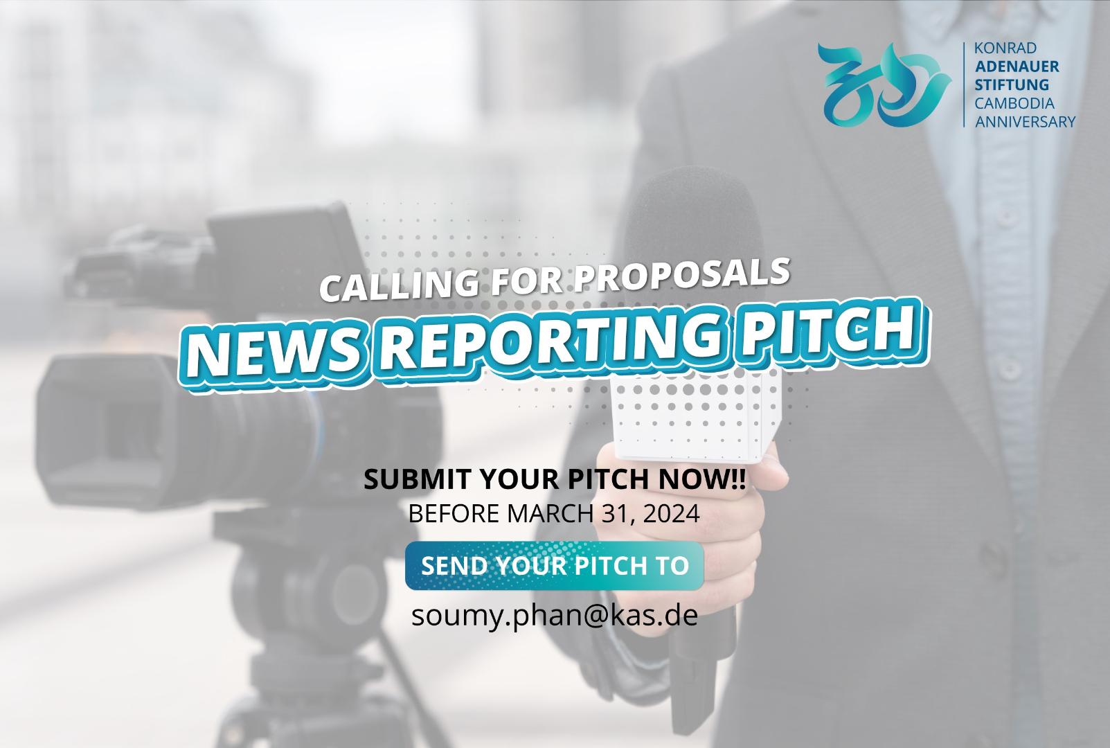 KAS News Reporting Pitch 2024
