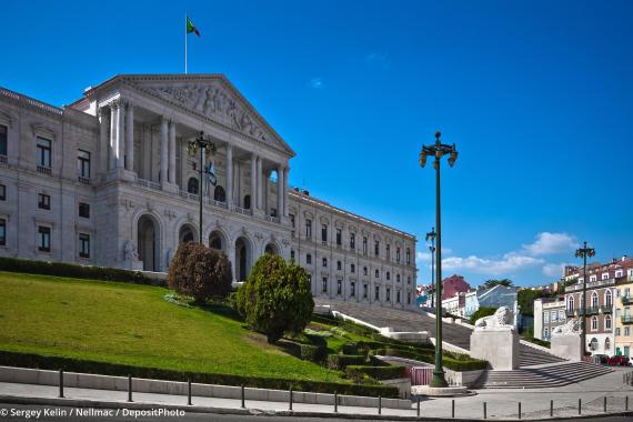 Parlamentsgebäude Portugal