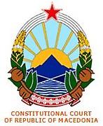 Verfassungsgericht der Republik Mazedonien