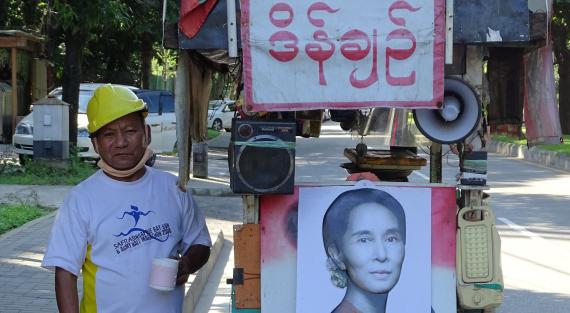 Vorwahlkampf in Myanmar